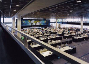 KLM operations control Center, Amsterdam Schiphol (2)