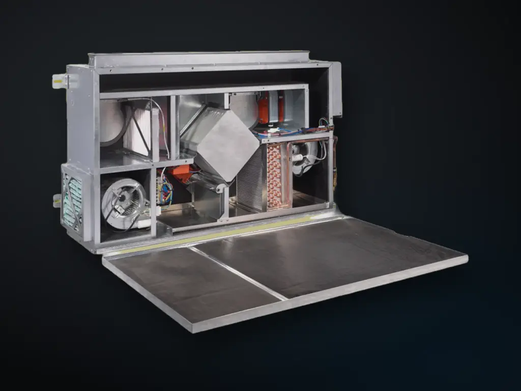 LG-ZA-M-SB Ventilatie-unit toe- en afvoer, borstwering van Krantz