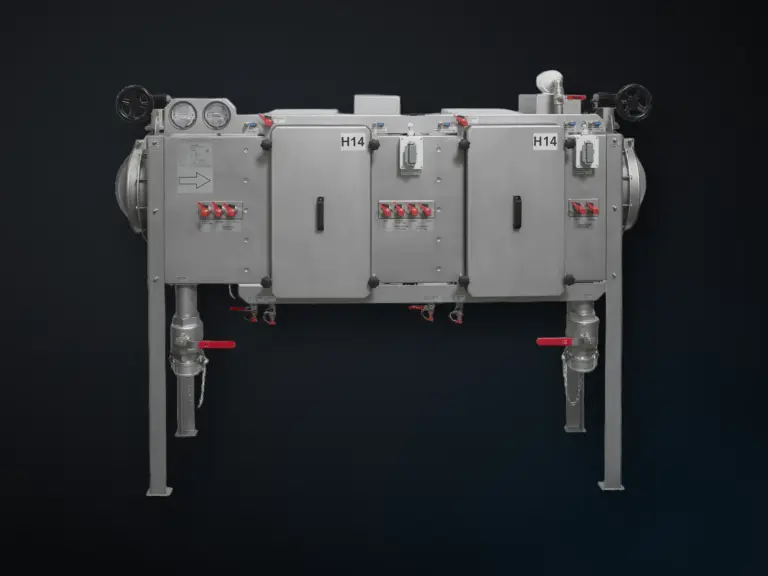 SCF HIGHTEC TRIPLE S HEPA-filtersysteem voor BSL-3 en BSL-4 van Krantz