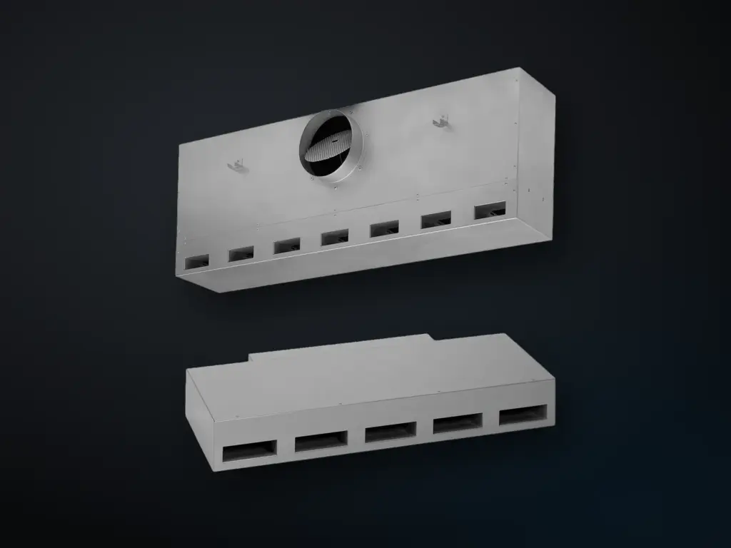 WL Lineair wervelrooster voor wand en plafond van Krantz