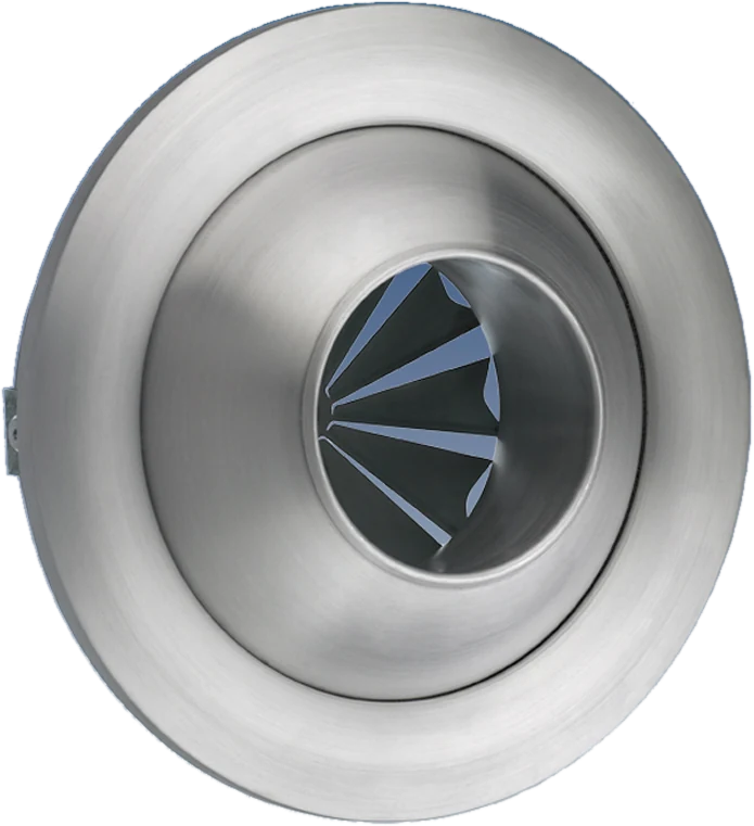 DW-V2-DR, Zwenkbare nozzle met twist-element