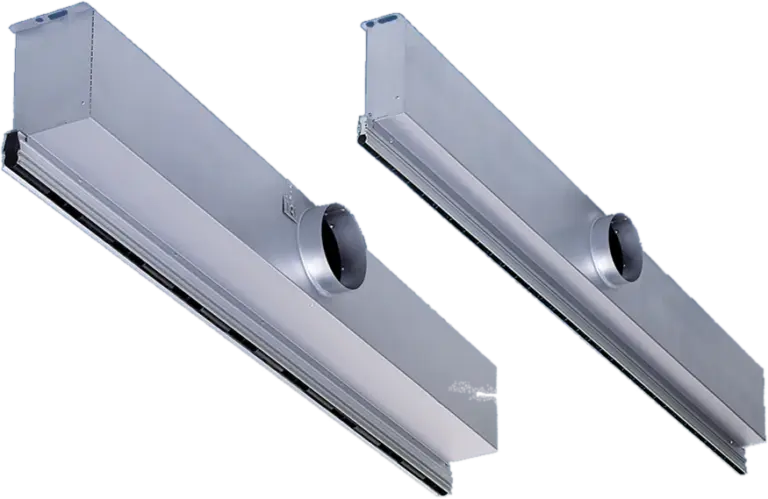 IN-V, Verstelbaar inductierooster, typen IN-V2 en IN-V3