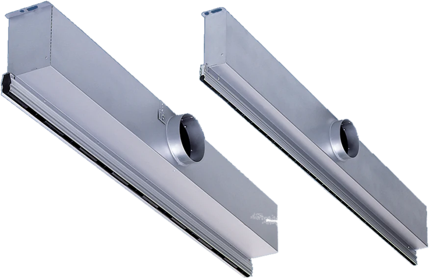 IN-V, Verstelbaar inductierooster, typen IN-V2 en IN-V3