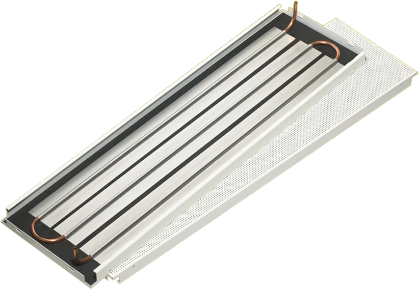 KKS-3/LD, Contactkoelplafond voor metalen plafonds