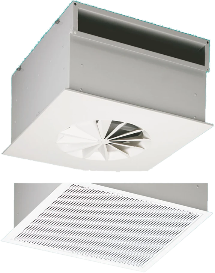 PD / PE, Puridrall en Puri-inlaat met HEPA-filter