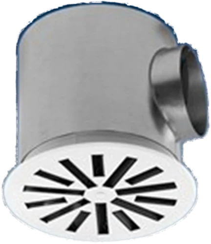 RL-C, Radiaal sleufrooster met rond front (RL-C2)